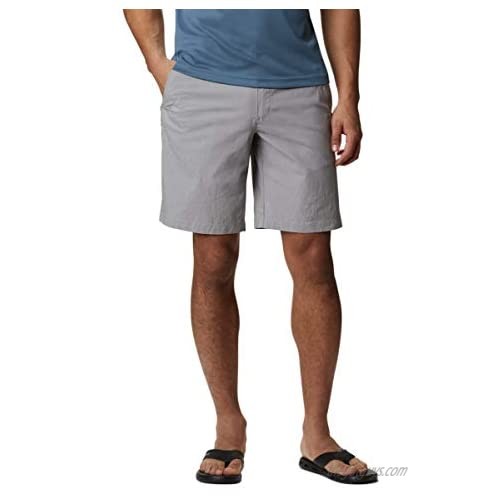 Columbia Men’s Outdoor Elements Chambray Shorts  Moisture Wicking  Sun Protection