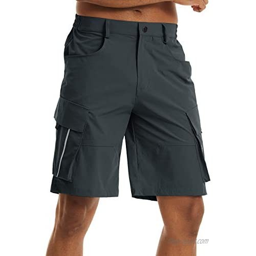 EKLENTSON Mens Hiking Quick Dry Summer Thin Athletic Workout Shorts with Pockets