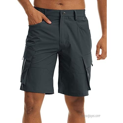 EKLENTSON Mens Hiking Quick Dry Summer Thin Athletic Workout Shorts with Pockets