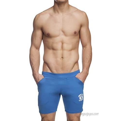 Gary Majdell Sport Men's Breathable Varsity Active Short with 02 Print
