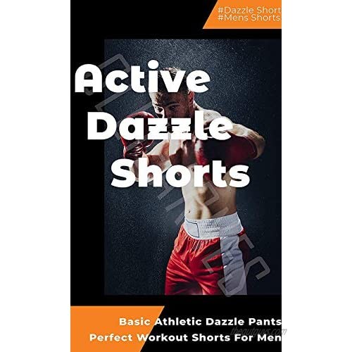 OLLIE ARNES Gym Shorts for Men Basic Active Athletic Dazzle Performance Short with Pockets