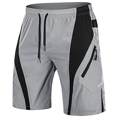 TACVASEN Men's Workout Shorts 5" Quick Dry Gym Sports Running Training Shorts Zipper Pockets
