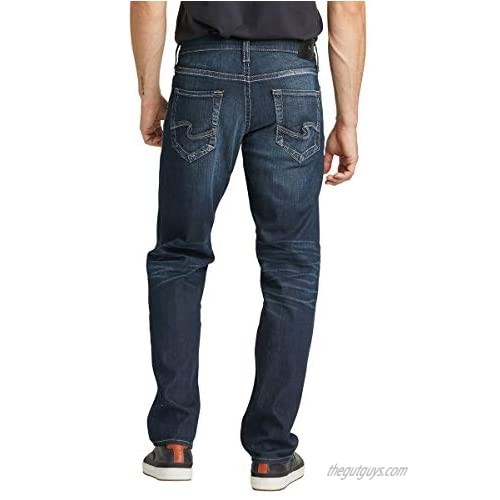 Silver Jeans Co. Men's Eddie Relaxed Fit Tapered Leg Jeans