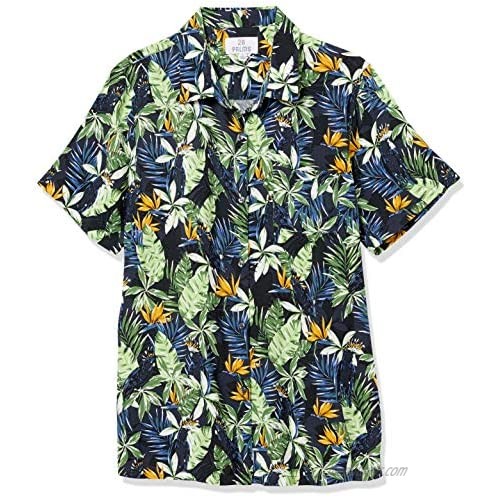 28 Palms Women's 100% Rayon Hawaiian Aloha Blouse Shirt