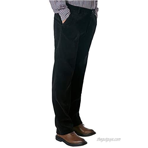 Alimens & Gentle Men's Straight-Fit Wrinkle Free Stretch Corduroy Pant