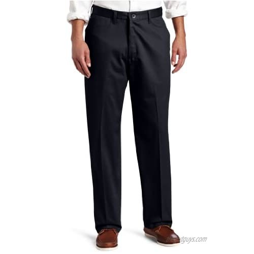 Lee Men's No-Iron Relaxed-Fit Flat-Front Pant