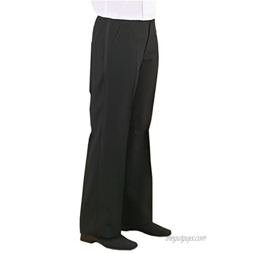 Neil Allyn Tuxedo Pants for Men - Comfort Fit Expandable Waist