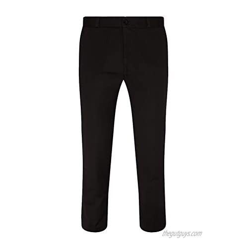 Relco Mens Sta-Press Mod Trousers Black 32