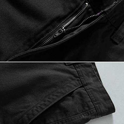 AKARMY Men's Casual Cargo Pants Outdoor Relaxed Fit Military Tactical Combat Work Trousers with Multi-Pocket