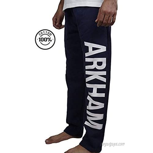Alamodetrend Arkham Joker Cosplay Costume Navy Blue Cotton Pants