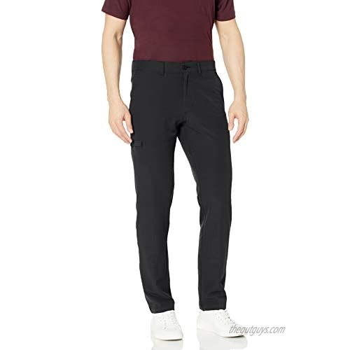 Haggar Men's Active Series Slim-Straight Fit Flat Front Urban Pant