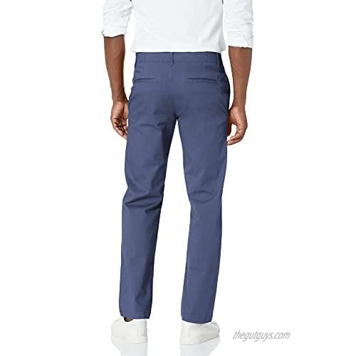 Haggar Men's Coastal Comfort Straight Fit Superflex Waist Flat Front Pant