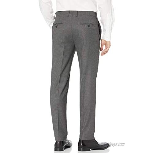 Haggar Men's Stretch Basketweave Slim Premium Flex Suit Separate Pant