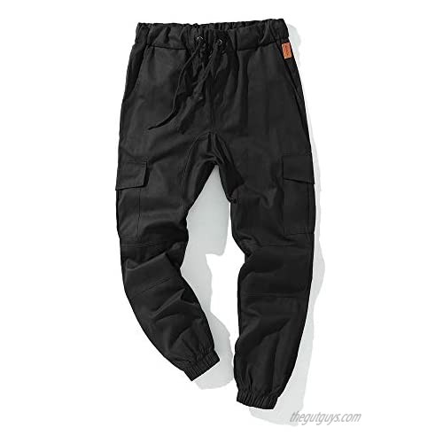 REDWOON Men's Cargo Pants Slim Fit Casual Jogger Pant Chino Trousers Sweatpants