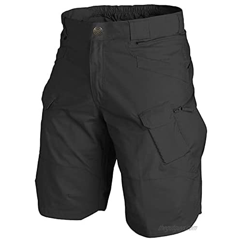 Aolesy Men's Tactical Cargo Shorts  Relaxed Fit Multi-Pocket Water Resistant Quick Dry Shorts for Men