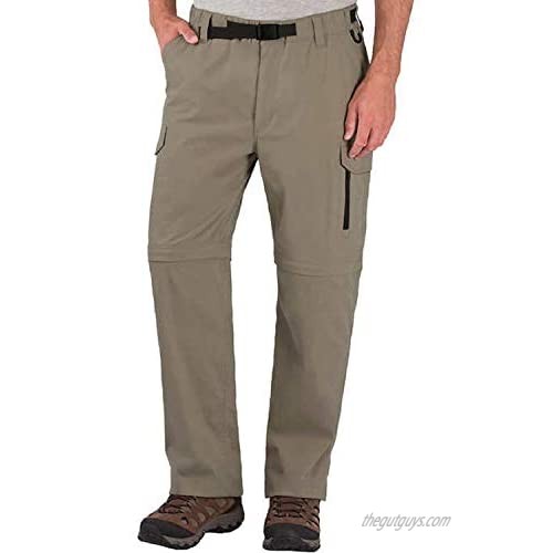 BC Clothing Men's Convertible Cargo Hiking Pants Shorts (Size: M/L/2X  Many Colors)