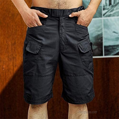 FURPO 2021 Upgraded Waterproof Tactical Shorts Hiking Tactical Shorts Relaxed Fit Men's Cargo Shorts