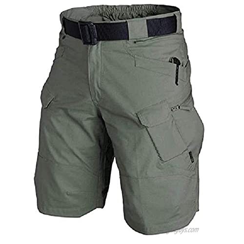 FURPO 2021 Upgraded Waterproof Tactical Shorts  Hiking Tactical Shorts  Relaxed Fit Men's Cargo Shorts