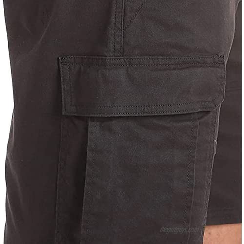 Men's Classic Zipper Stretch Cargo Short Pocket Resilience Leisure Tooling Shorts Pants Summer Beach Tactical Shorts