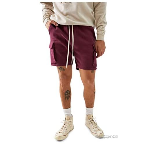 PacSun Men's Cargo Fleece Volley Shorts