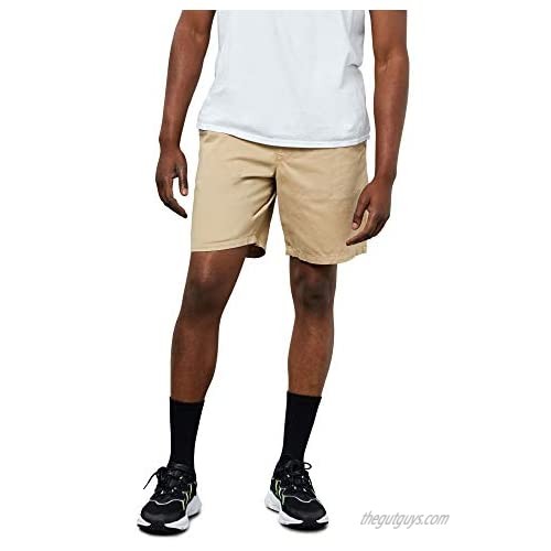 PacSun Men's Twill Khaki Drawstring Shorts