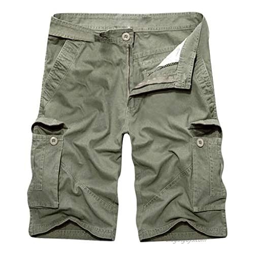 PASATO Clearance!Fashion Mens Casual Pocket Beach Work Casual Short Trouser Shorts Crease Printing Pants