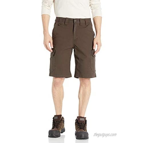 Smith's Workwear Men's 11" Relaxed Fit Stretch Duck Canvas Cargo Short