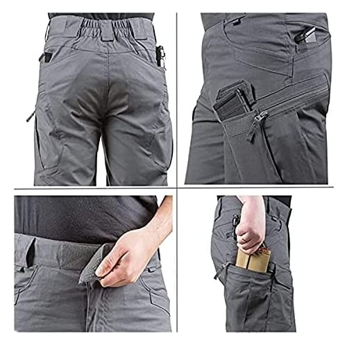 Vowes Upgraded Waterproof Tactical Shorts for Men 2021 Outdoor Lightweight Quick Dry Breathable Hiking&Fishing Cargo Shorts