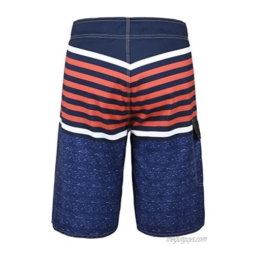 Hopgo Men's Quick-Drying Boardshort Beach Shorts Swim Trunks Swimwear Shorts