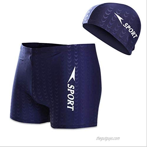 Mens Swimsuits Swim Trunks Shorts Athletic Swimwear Boxer Briefs Boardshorts 3X-Large Blue