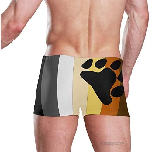 Sexy Mens Swimwear Swim Briefs Bikini Bathing Suit Gay Bear Pride Flags Boxers Shorts Swim Trunks