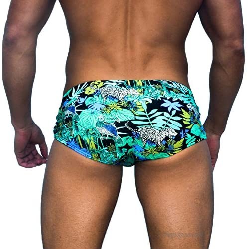 Taddlee Men Swim Briefs Bikini Brazilian Cut Swimwear Surf Board Boxer Shorts