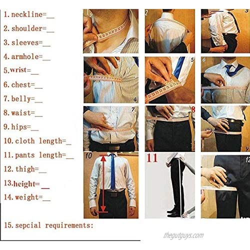Fitty Lell Men Suit 3 Pieces Two Buttons Blazer Formal Wedding Groom Tuxedos Suit