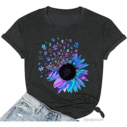 Bealatt Women's Sunflower Graphic Shirts Sunflower Pattern Print Tank Tops Casual Sleeveless Summer Tops Holiday Tee Shirt