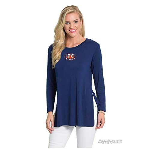 Flying Colors Apparel Women's NCAA Collection | Marie - Side Slit Tunic