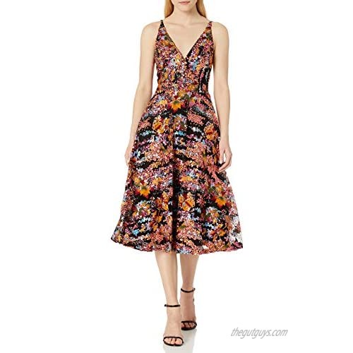 Dress the Population Women's Fit and Flare