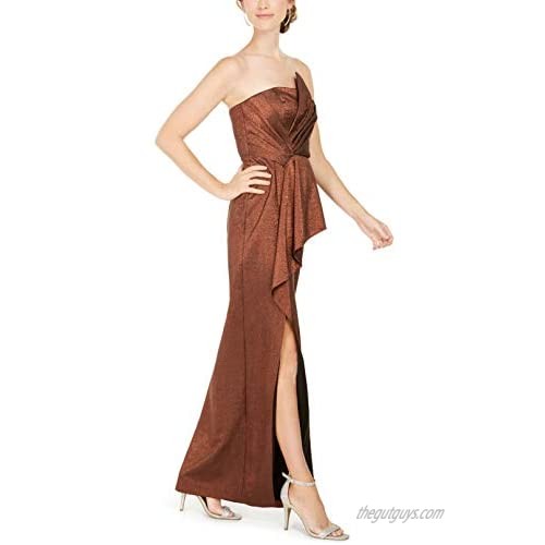 Adrianna Papell Women's Stretch Lame Gown